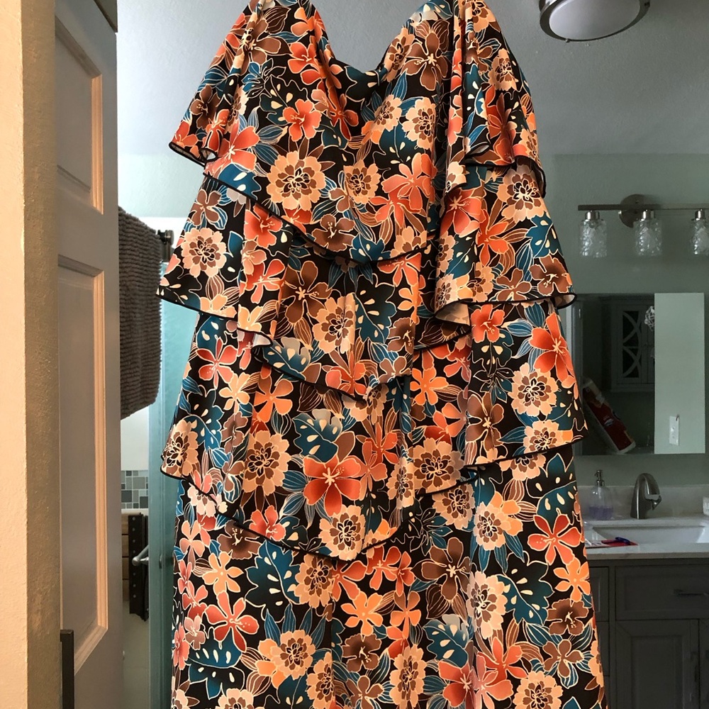 Floral Women's Swim One Piece - Picture 3 of 3